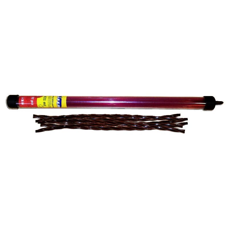 

sifer hilo desbrozadora rojo cuadrado 25 und 3.0mmx425mm - Mibricotienda