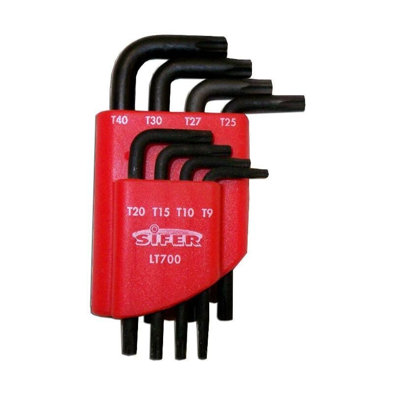 

MIBRICOTIENDA sifer juego llaves torx pavonada 8 piezas normal lt700