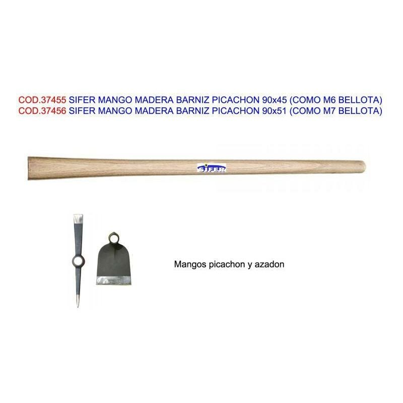 

sifer mango madera barniz picachon 90x45 (como m6 bellota) - Mibricotienda