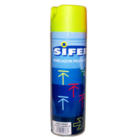 SIFER Marcador Profesional 500ml Seco/Húmedo Amarillo SF10121108