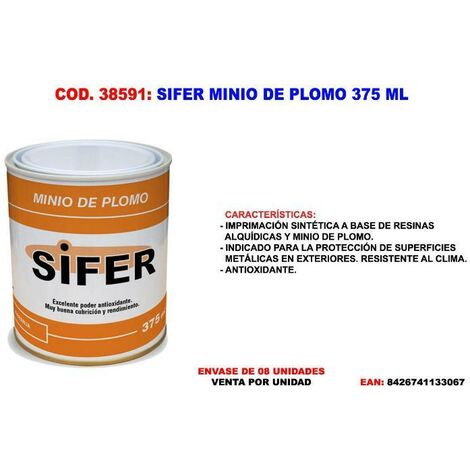 Sifer Minio de Plomo 375 ml - Pintura de alta calidad