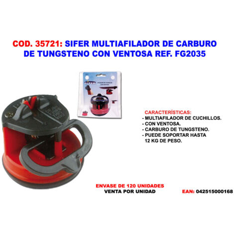 sifer multiafilador de carburo de tungsteno con ventosa fg2035