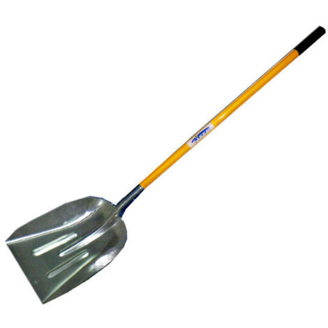 sifer pala aluminio 37,5x50 cm mango largo 120cm metal ama 92702