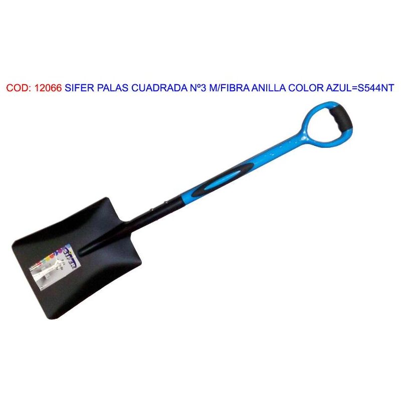 

sifer palas cuadrada nº3 m-fibra anilla color azul s544nt - Mibricotienda