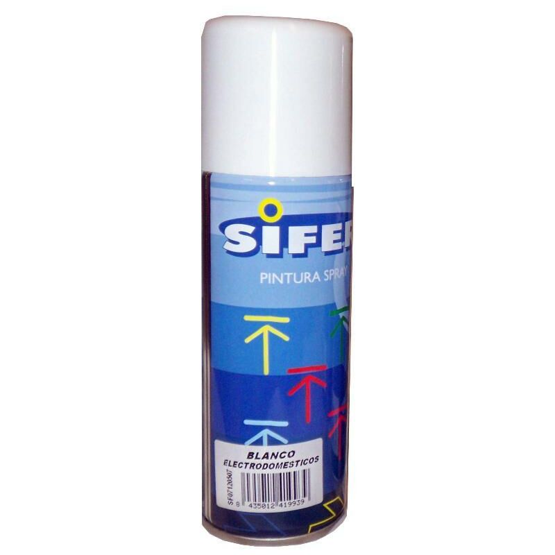 

sifer pintura spray esmalte sintet.brillante 200ml bco electrodo - Mibricotienda