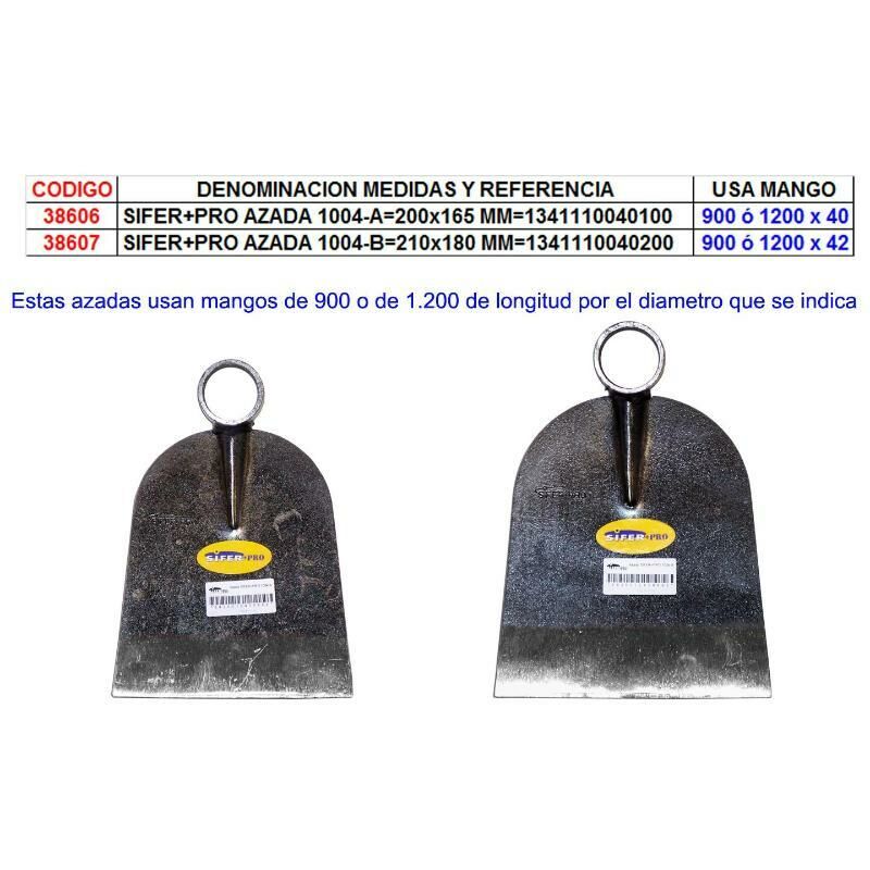 

sifer+pro azada 1004-b 210x180 mm 1341110040200 - Mibricotienda