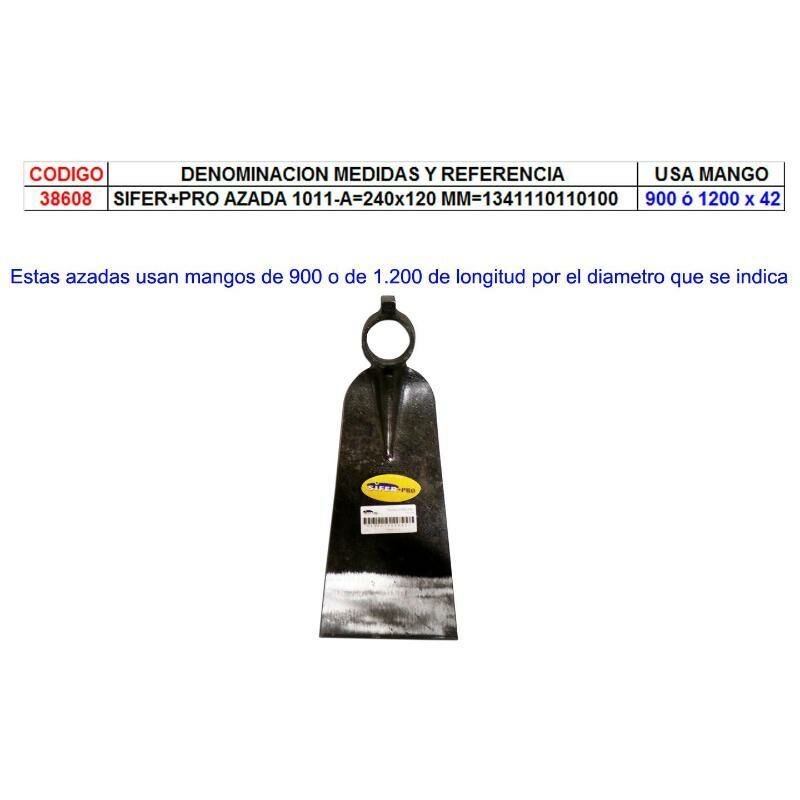 

sifer+pro azada 1011-a 240x120 mm 1341110110100 - Mibricotienda