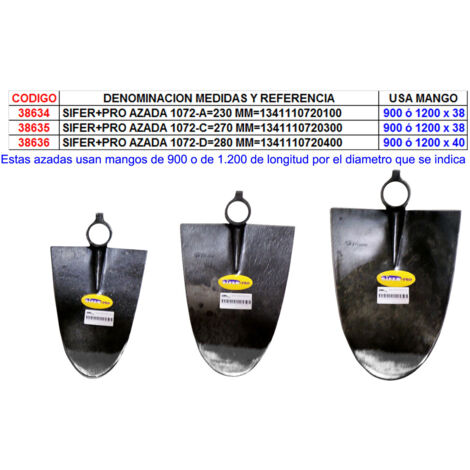 SIFER PRO AZADA 1072 A230 MM1341110720100