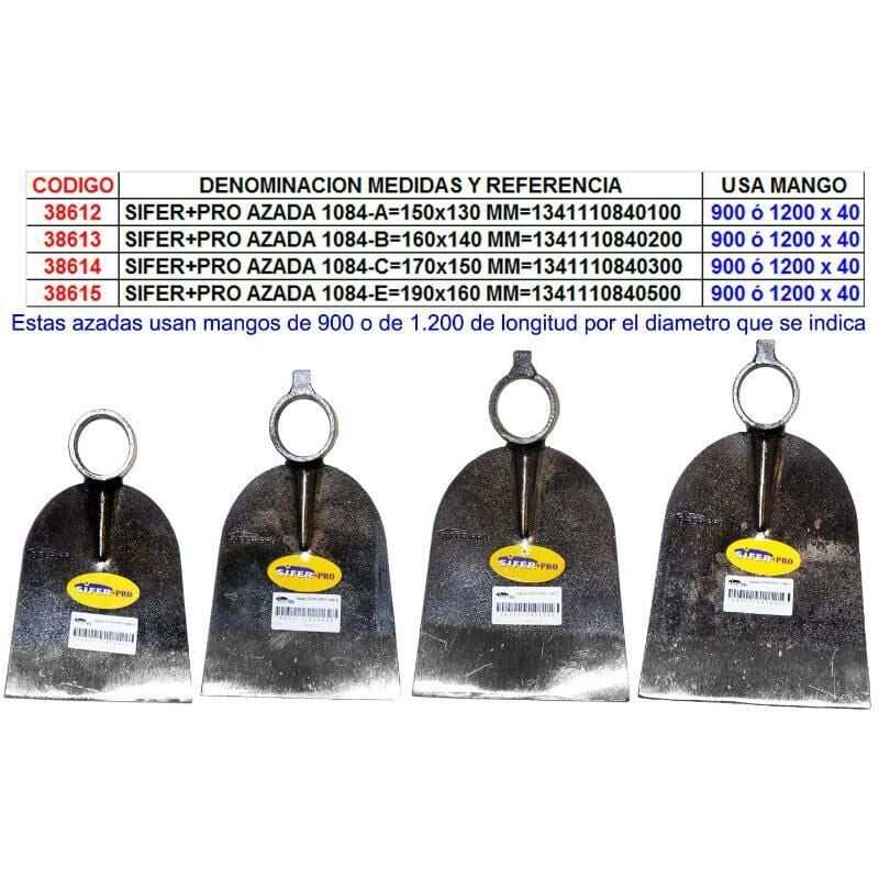 

sifer+pro azada 1084-e 190x160 mm 1341110840500 - Mibricotienda