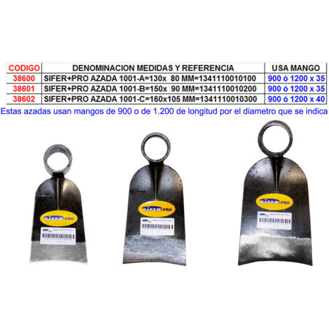 SIFER PRO HOE 1001 A130 80 MM1341110010100
