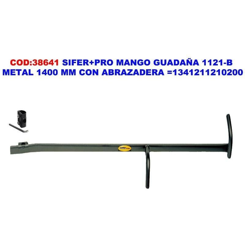 

sifer+pro mango guadaña 1121-b+abrazadera 1400 mm 1341211210200 - Mibricotienda