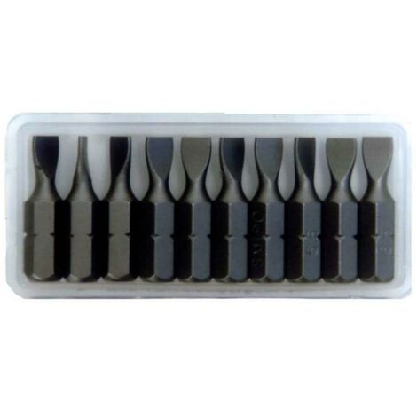 MIBRICOTIENDA sifer puntas taladro plana 25,4x5,5 c-10 unid.profes. sb11.08.25