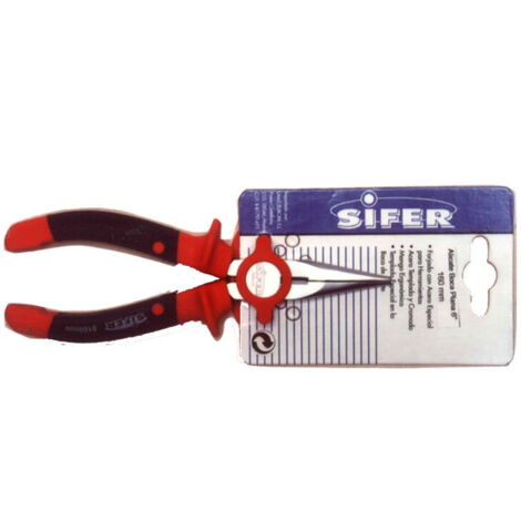 SIFER sifer alicate b-redonda plana 6 satinado e1511 profesional