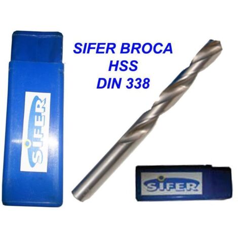 SIFER sifer broca hss din 338    2.50 mm (caja 10 unidades) , sifer broca hss din 338    2.50 mm (caja 10 unidades)