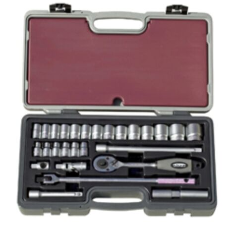 SIFER sifer finstock juego llaves vaso 28 piezas de 1-2 t32428