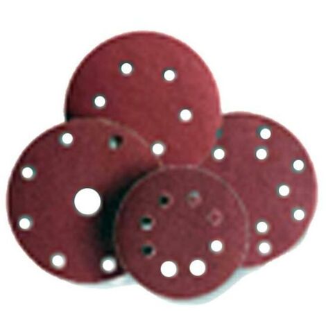 SIFER sifer lija disco velcro 25 undx125 8 agujeros gr-100 , sifer lija disco velcro 25 undx125 8 agujeros gr-100