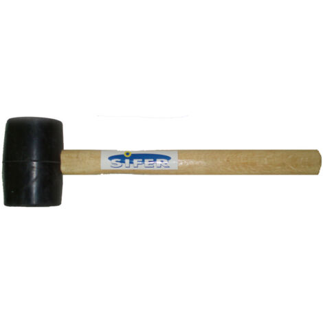 SIFER sifer maza goma 453 gr negra  16 oz 60116 , sifer maza goma 453 gr negra  16 oz 60116