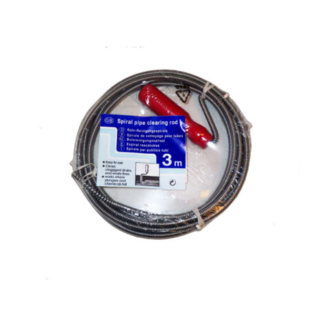 SIFER sifer muelle desatascador 5.5 mm x   3,00 mts 0104b , sifer muelle desatascador 5.5 mm x   3,00 mts 0104b