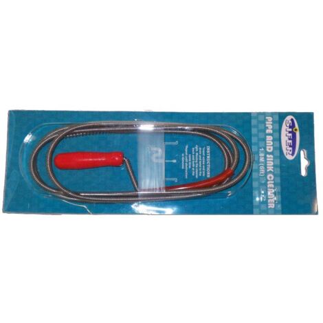 SIFER sifer muelle desatascador 6,0 mm x  1,80 mts 6118 , sifer muelle desatascador 6,0 mm x  1,80 mts 6118
