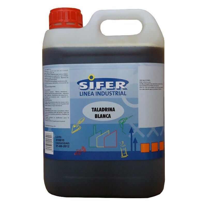 

sifer taladrina blanca refrig-lubr. envase 5 litros si1088-5 - Mibricotienda