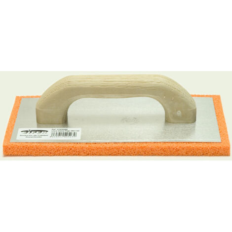 sifer talocha acero esponja dura roja 280x140x15 mm mang 130r280