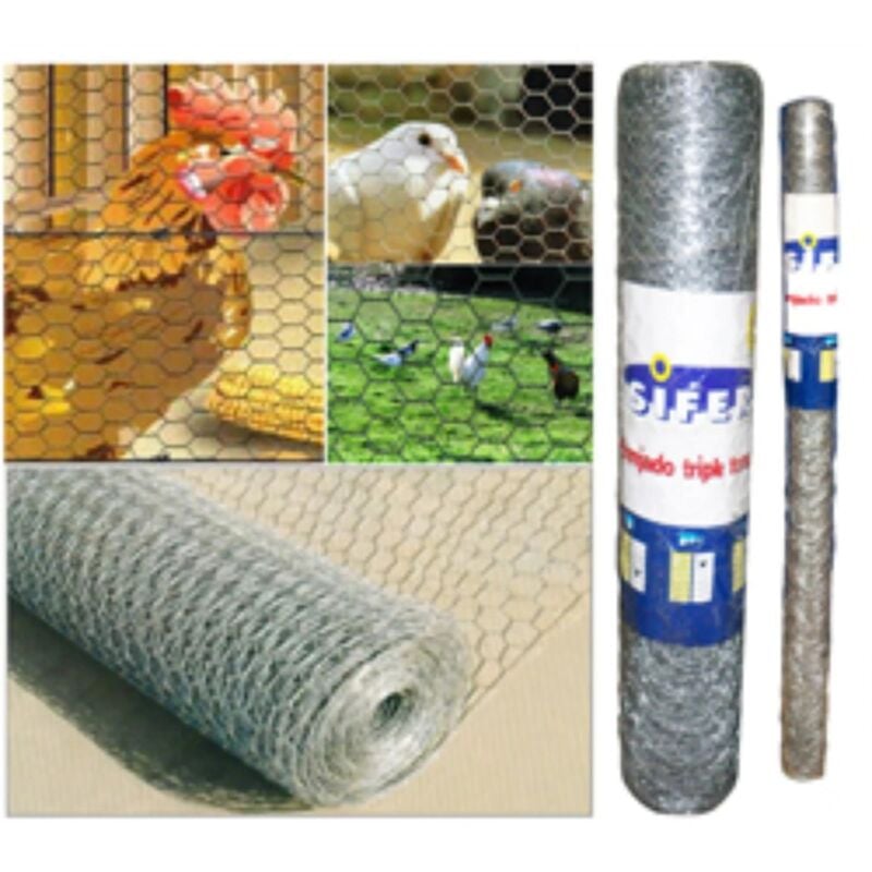 Fplus - Sifer Treillis Triple Torsion 16 x 1,00 Metrorollo 50