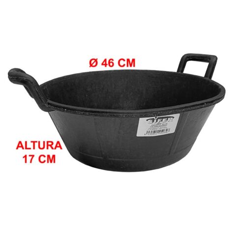 Sifera Espuerta 20L Caoutchouc Renforcé 2 Poignées 46x17cm