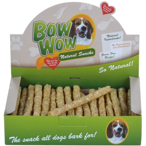 SIFFERS PET-337031 - BOW WOW NATURAL CHICKEN STICK50 X 22G MACED