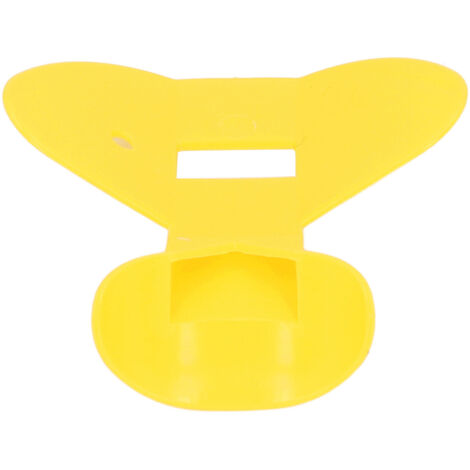 Sifflet d'entraînement nasal pour la rééducation musculaire buccale et contrôle vocal - Jaune