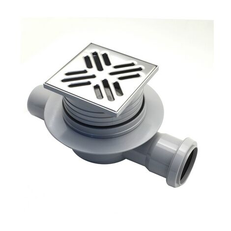 Sifoide pavimento in abs 2 entrate 105 x d.40