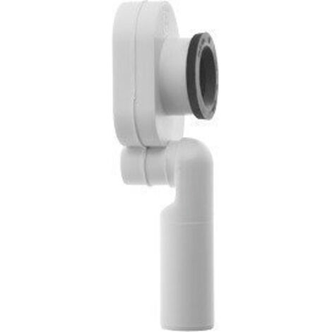 Sifón blanco, salida vertical interior DURAVIT