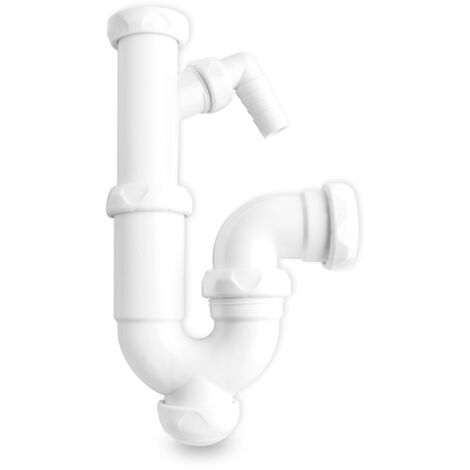 Sifón curvo artic lavadora simple 1 1/2"