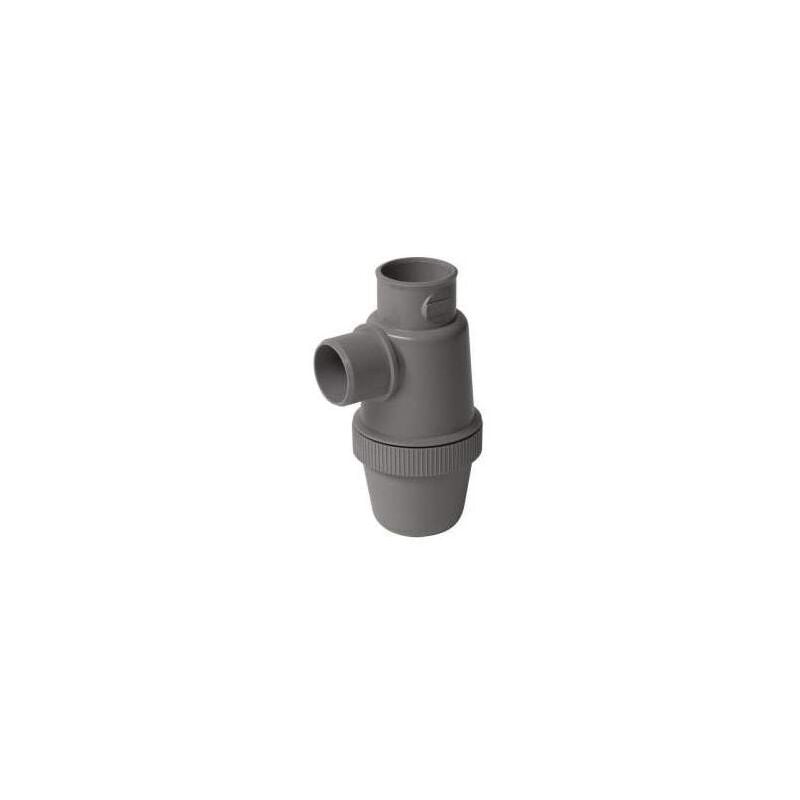 

Nicoll - Sifón de botella vertical de PVC de 32 mm de diámetro