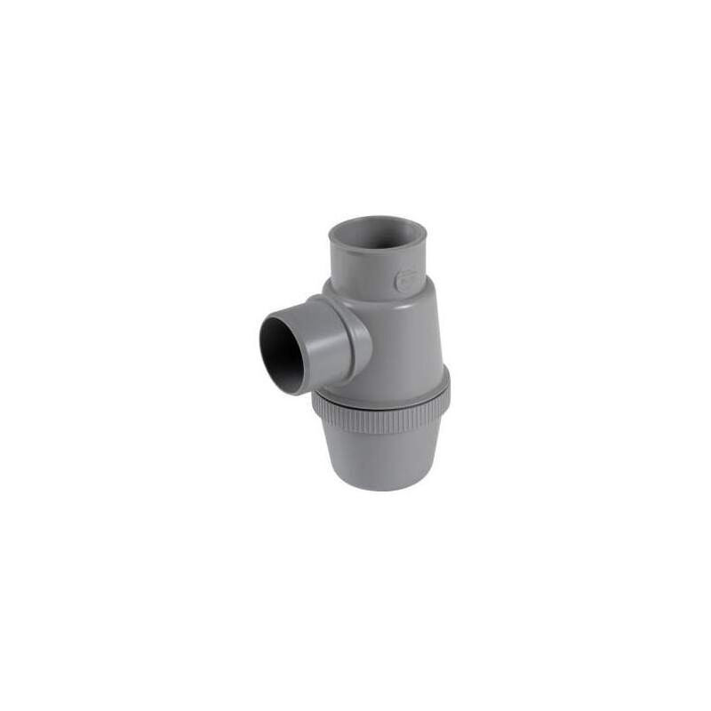 

Nicoll - Sifón de botella vertical de PVC de 50 mm de diámetro