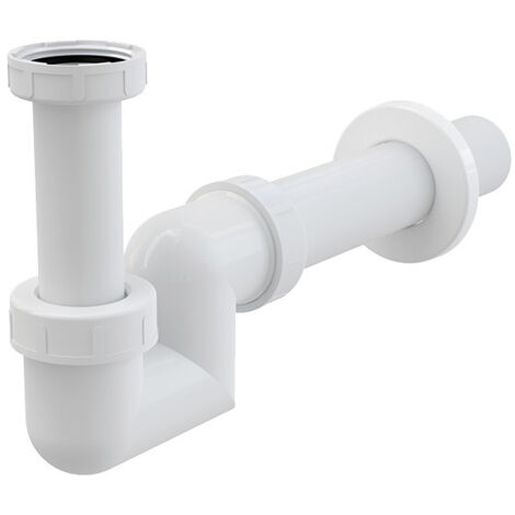 Sifón de plástico para bidé y lavabo DN40