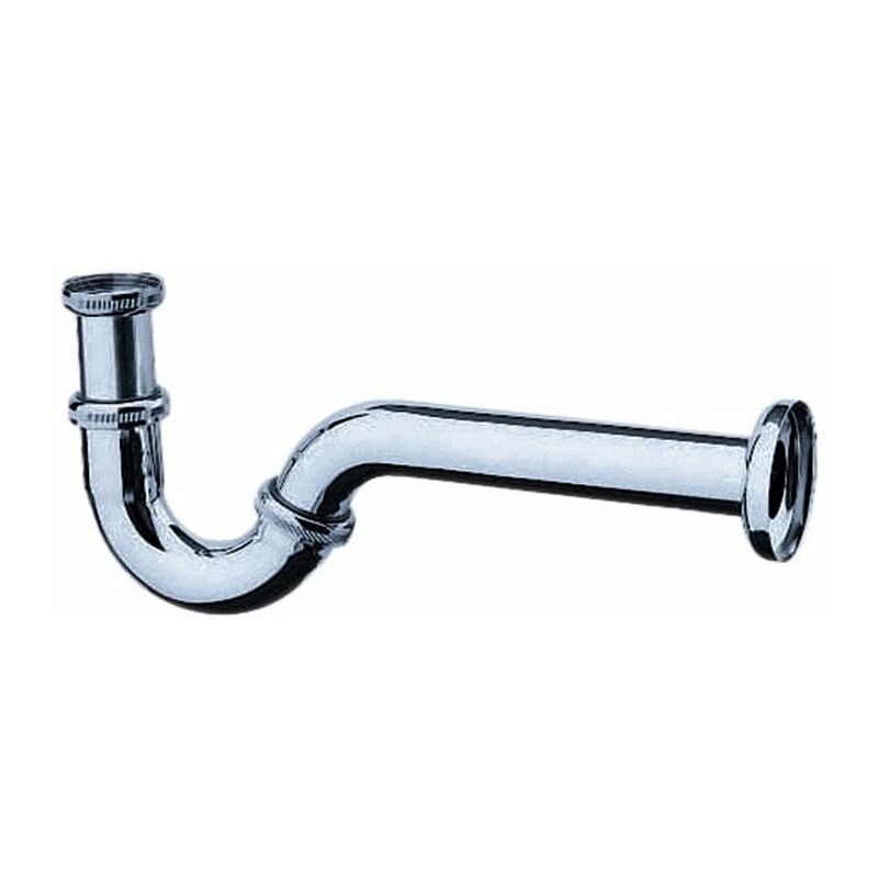 

Hansgrohe - Sifón de tubo cromado de 1 1/4