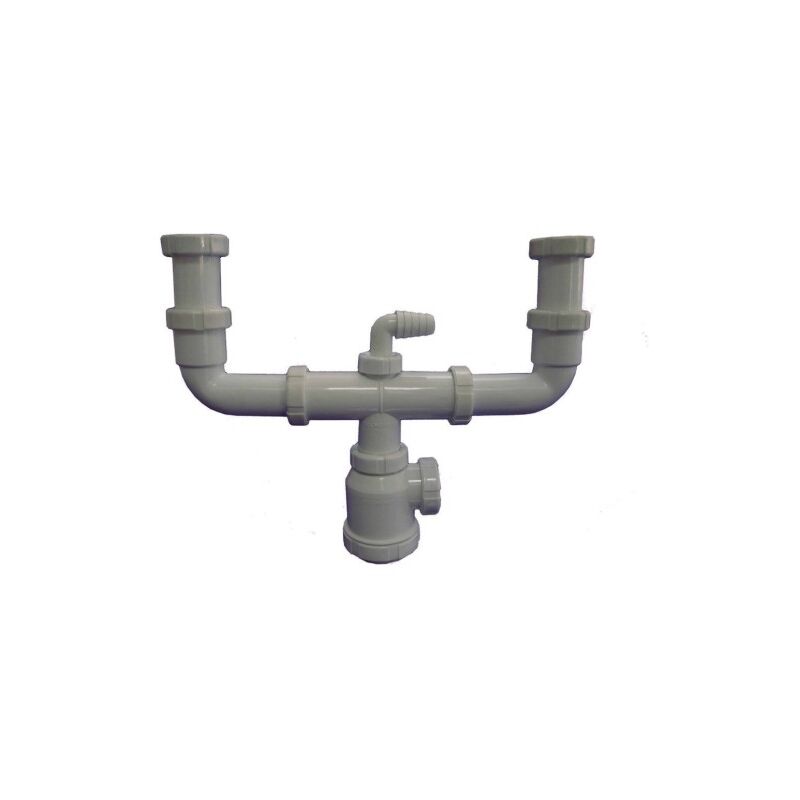 

Tecn.Sifon T-45 2 Senos Racor Extensible .1 1/2