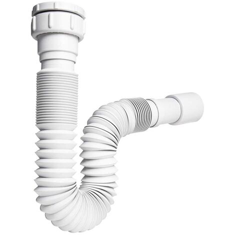 Sifón extensible universal blanco 11/4x32-11/2x40 Wirquin