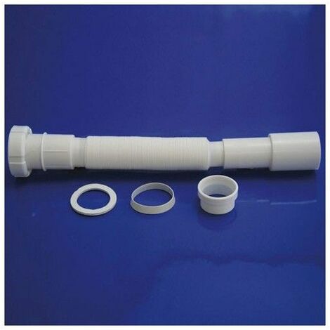 HIDROTECNOAGUA TECNOAGUA SIFON PVC MANGUITO EXTENSIBLE TUERCA LOCA 40 mm.1 1/4" ENCOLABLE T-39