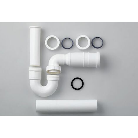 Sifón LAUFEN, DN40, con conexión de desagüe flexible, para bidé