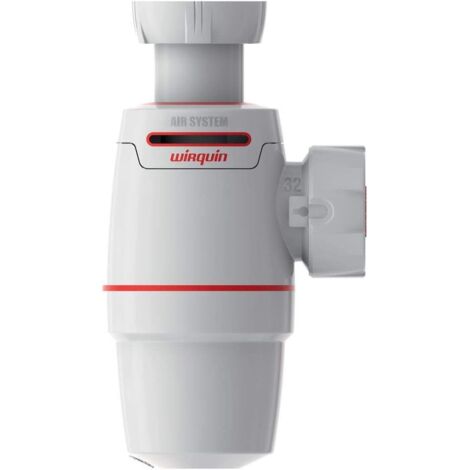 Sifón lavabo Neo Air Wirquin entrada 1 1/4" salida 32
