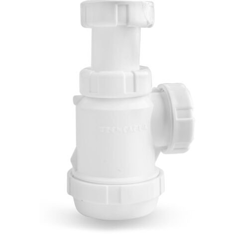 Sifón Mini Válvula Largo para Lavadora 1 1/2"
