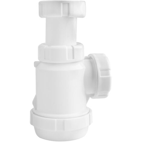 Sifón Mini Válvula Largo para Lavadora 1 1/4"