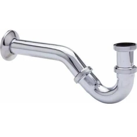 Sifón para bidé de 5/4" x 5/4" de latón/cromado