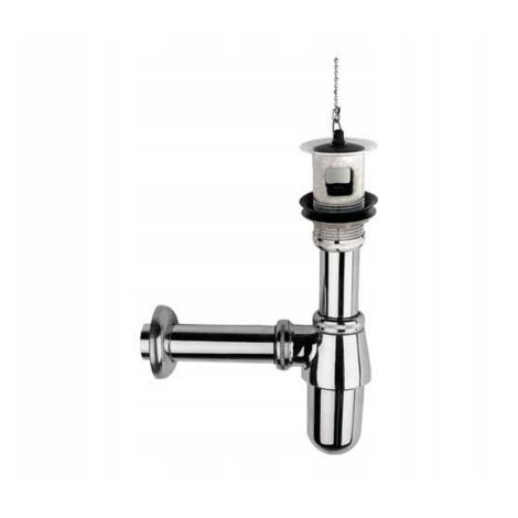 SIFÓN PARA LAVABO CROMADO 1.1/4'