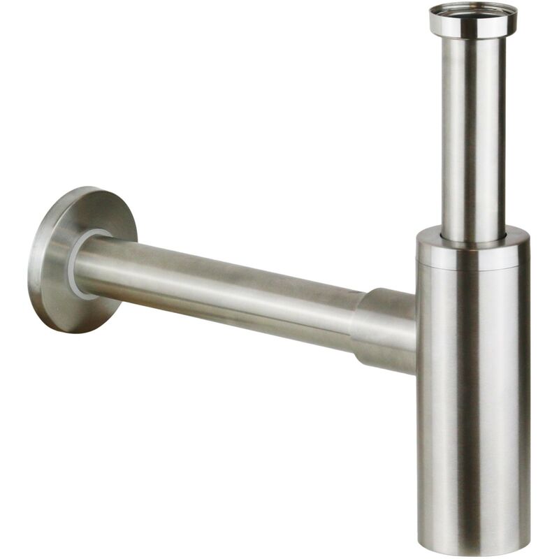 

Sifón para lavabo en acero inoxidable AISI 316 Ponsi Stilox BTSTLXVR40 | acero inoxidable cepillado