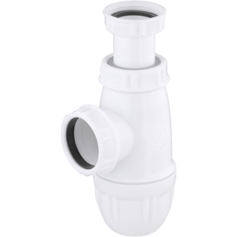 Sifón para lavabo QUICK PLOMBERIE - 1'1/4 Ø32 altura ajustable 50 hasta 106mm