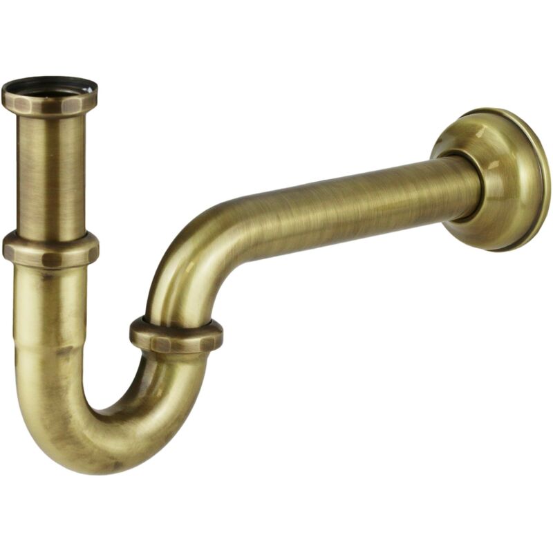 

Piana Accessori Rubinetterie - Sifón de tubo de latón con rosca de 1'1/4 G Piana 08930700 | Bronce