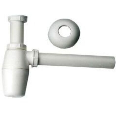 Sifón plástico blanco 1 1/4"