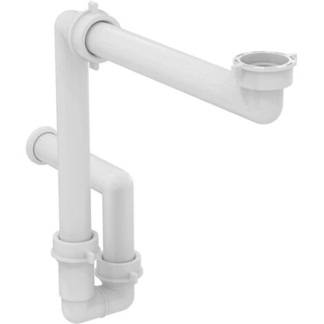 Sifón que ahorra espacio para muebles bajos IDEAL STANDARD